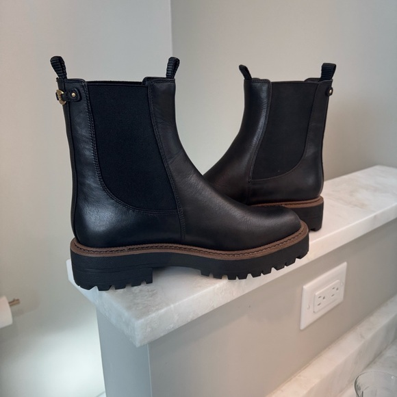 Sam Edelman Laguna Chelsea Black Ankle Booties - Picture 7 of 7